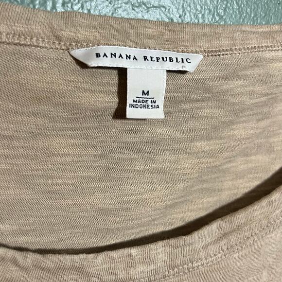 Banana Republic Striped T-Shirt Dress, Size M – Preowned, Good Condition - Picture 3 of 4